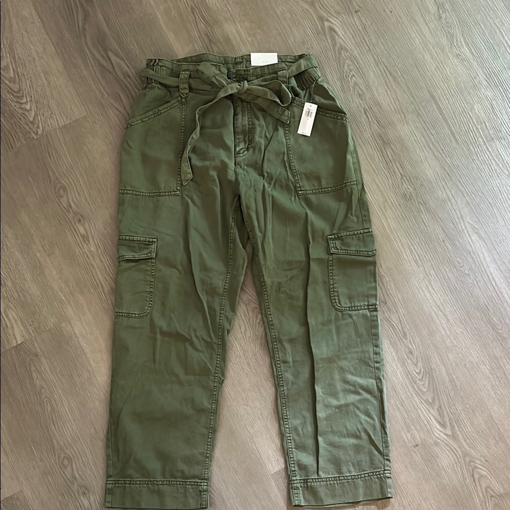 Old Navy Cargo Pants Green Relaxed Fit